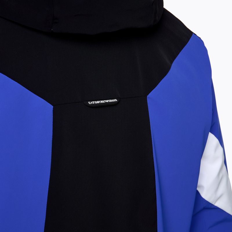Мъжко скиорско яке EA7 Emporio Armani Ski Cortina Colorblock Toray new royal blue 7