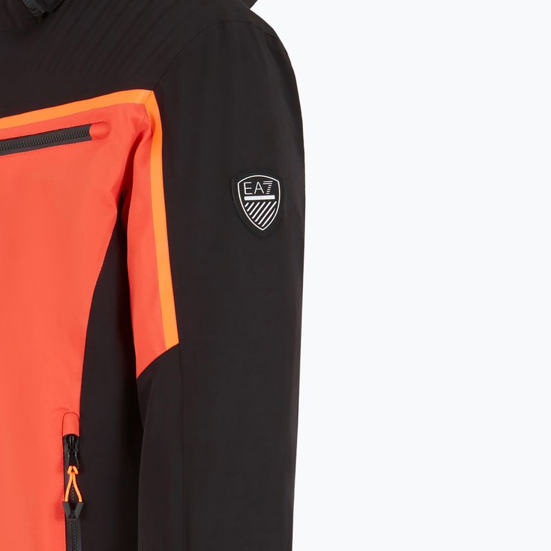 Мъжки EA7 Emporio Armani Ski Kitzbuhel Colorblock Logo Protectum лятно смокиново яке 3