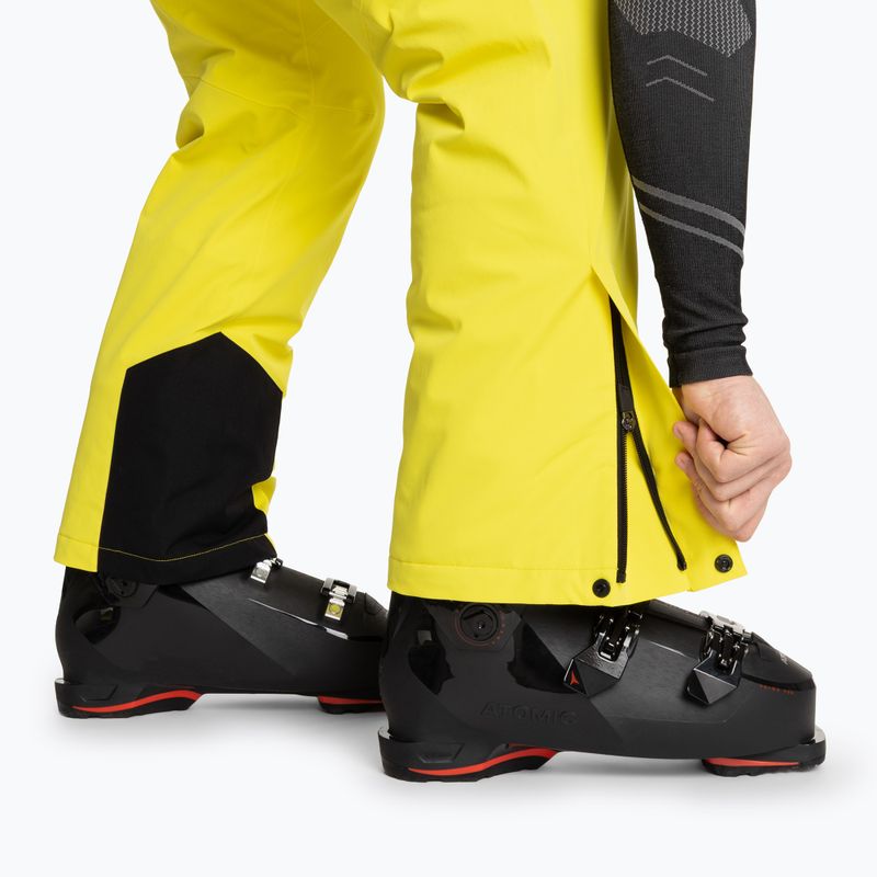 Мъжки скиорски панталони EA7 Emporio Armani Ski Kitzbuhel Protectum blazing yellow 5