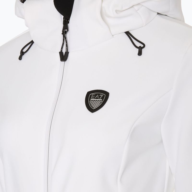 Дамски ски костюм EA7 Emporio Armani Ski Kitzbuhel Softshell white 3