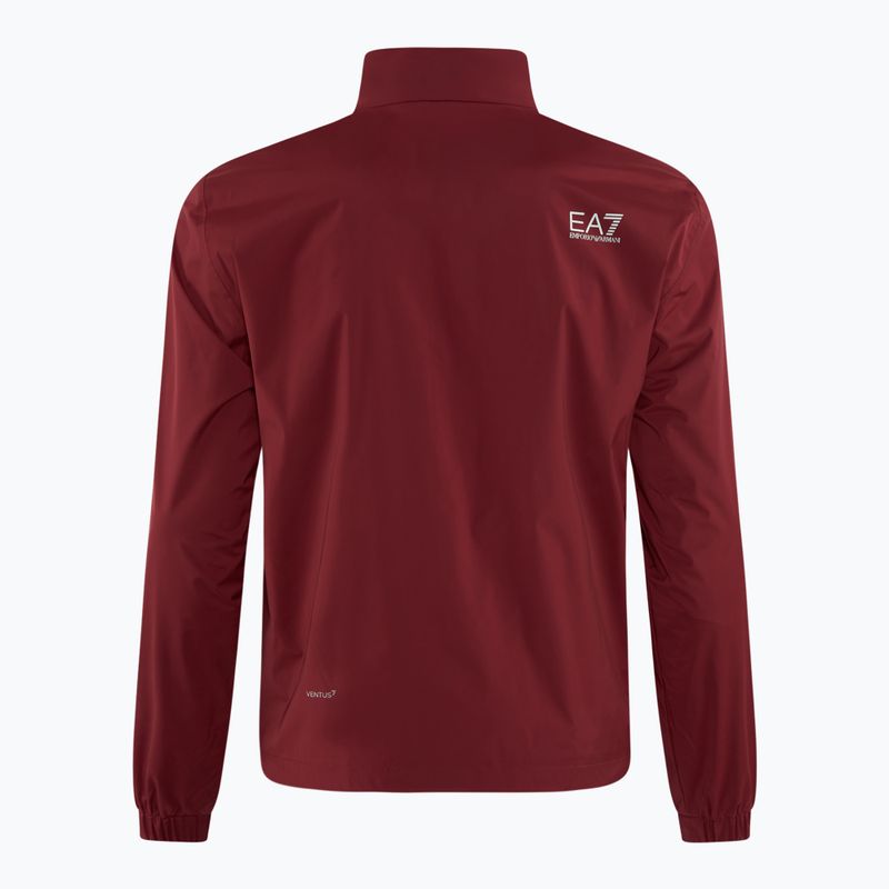 Мъжко яке EA7 Emporio Armani Golf Pro Windbreaker syrah 2