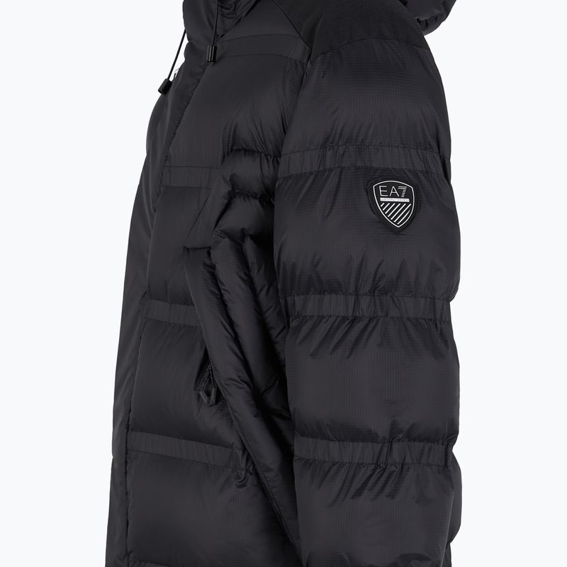 Мъжки EA7 Emporio Armani Ski Cortina Eco Пухено яке черно 3