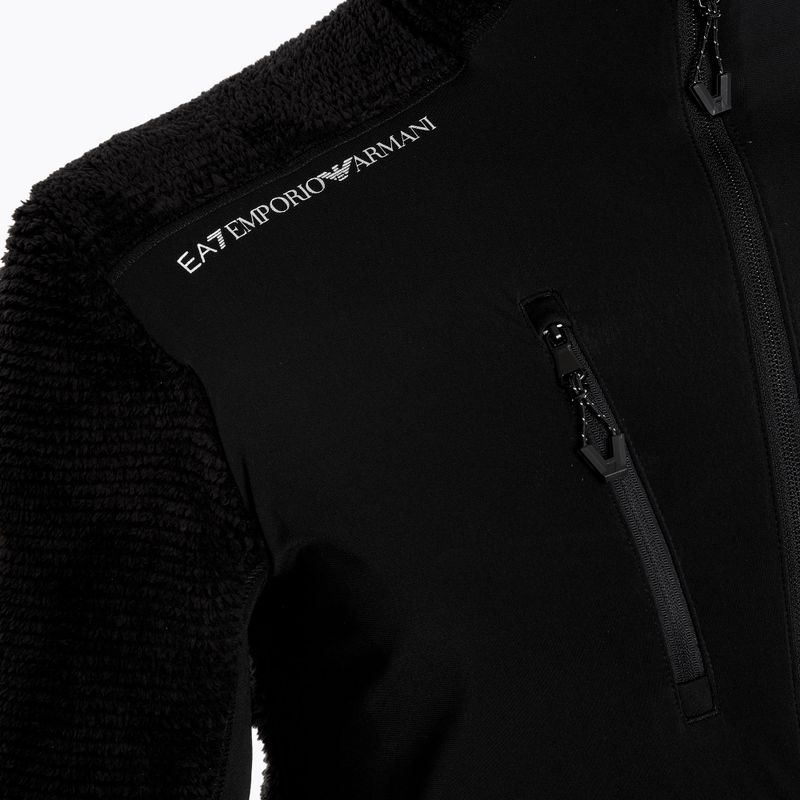 Мъжки скиорски суитшърт EA7 Emporio Armani Ski Cortina Polarfleece T-Top black 3