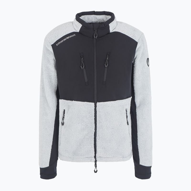 Мъжки скиорски суитшърт EA7 Emporio Armani Ski Cortina Polarfleece T-Top quiet grey