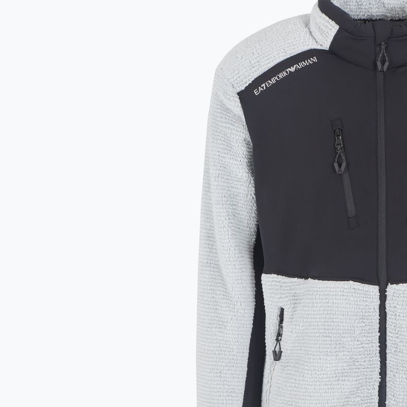 Мъжки скиорски суитшърт EA7 Emporio Armani Ski Cortina Polarfleece T-Top quiet grey 3