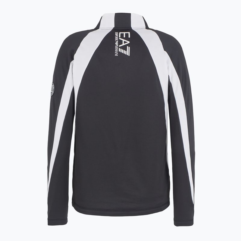 Мъжки скиорски суитшърт EA7 Emporio Armani Ski St. Moritz Powerstretch T-Top black 2
