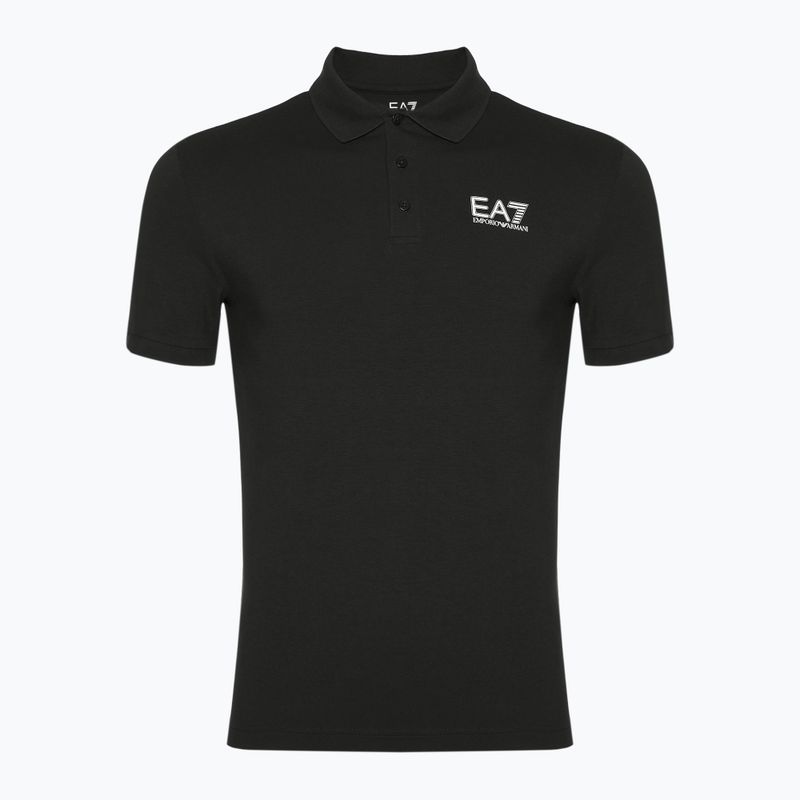 Мъжки EA7 Emporio Armani Train Visibility Polo black