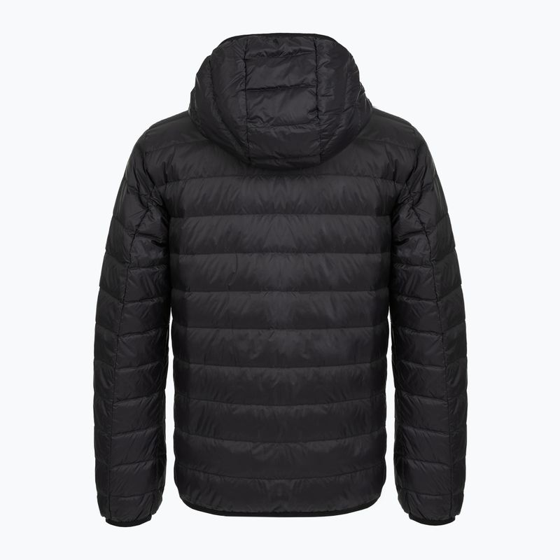 Мъжко яке EA7 Emporio Armani Train Core Id Down Light Jacket Hoodie black 2