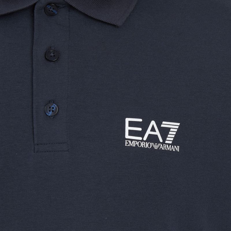 Мъжка тениска EA7 Emporio Armani Core Identity Polo armani blue 3