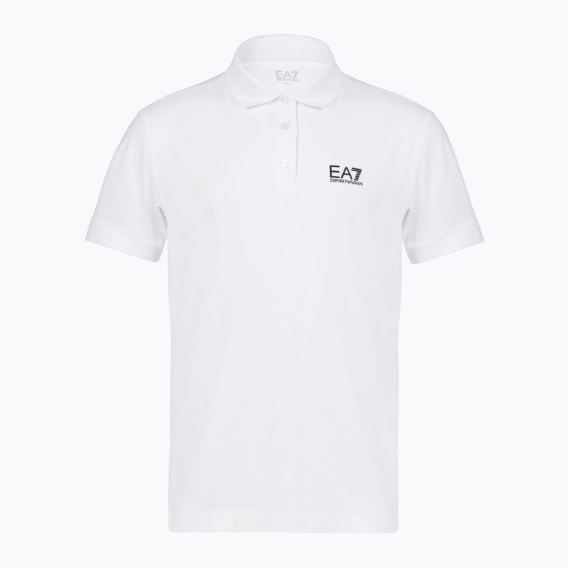 Мъжка поло риза EA7 Emporio Armani Core Identity бяла