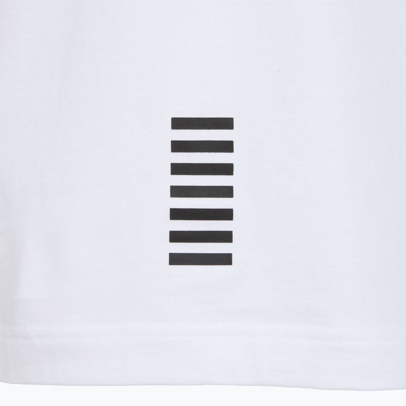 Мъжка поло риза EA7 Emporio Armani Core Identity бяла 4