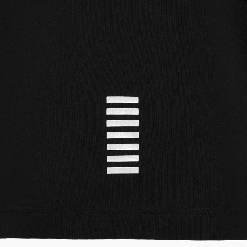 Мъжка поло риза EA7 Emporio Armani Core Identity black 4