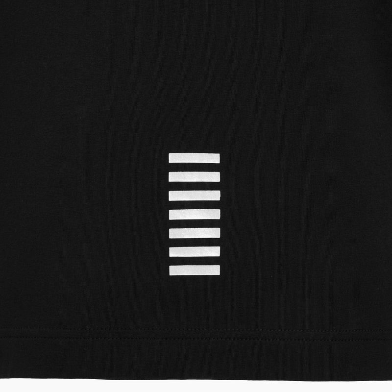 Мъжки EA7 Emporio Armani Core Identity Piqué Polo Shirt black 4