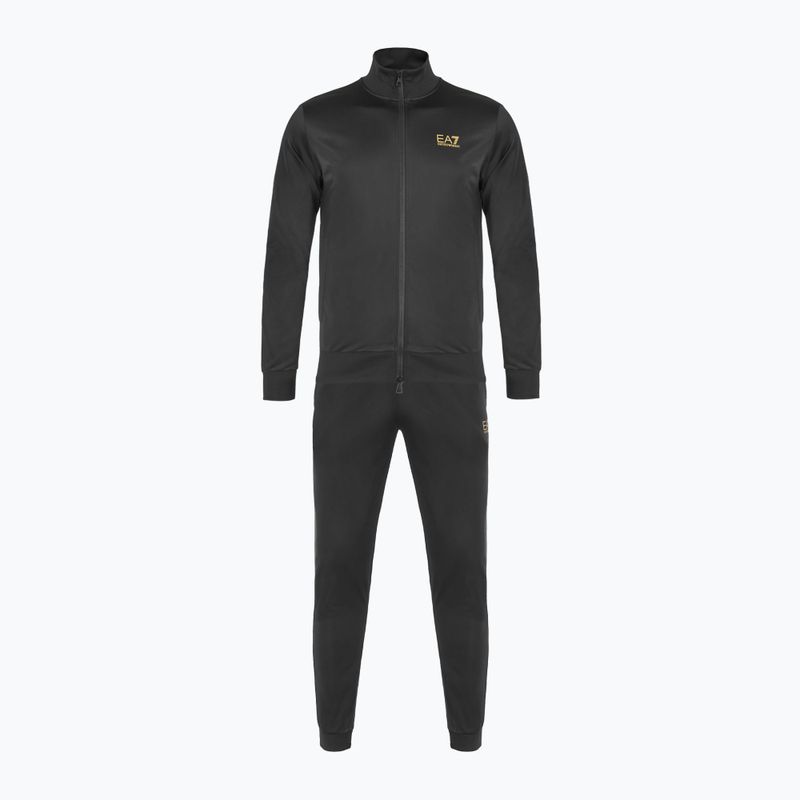 Мъжки анцуг EA7 Emporio Armani Technical Fabric Core Identity Tracksuit FZ black