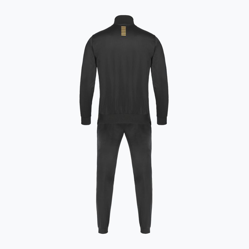 Мъжки анцуг EA7 Emporio Armani Technical Fabric Core Identity Tracksuit FZ black 2