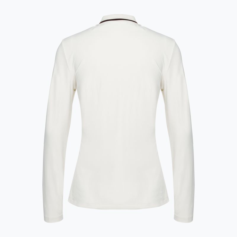 Дамски EA7 Emporio Armani Golf Pro Polo silver birch Дълъг ръкав 2