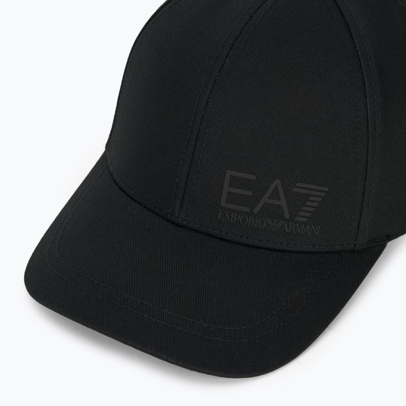 Шапка с козирка EA7 Emporio Armani Train Core IdentityLogo black / black 3