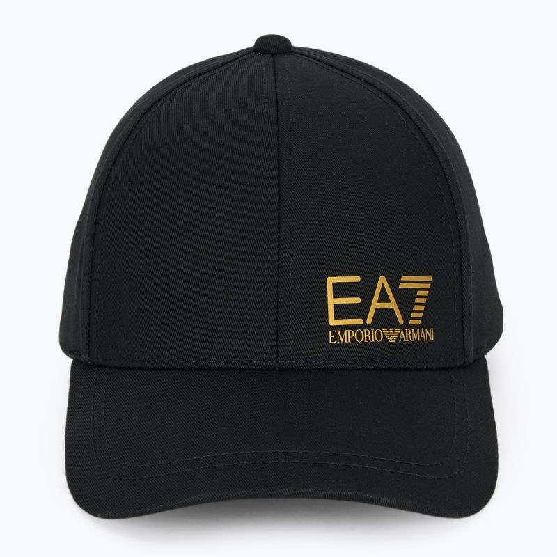 Шапка с козирка EA7 Emporio Armani Train Core IdentityLogo black / gold 2