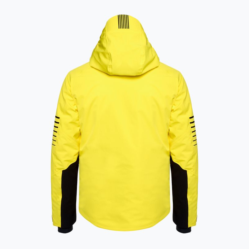 Мъжко скиорско яке EA7 Emporio Armani Ski Kitzbuhel Protectum Logo blezing yellow 2