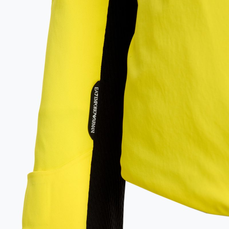 Мъжко скиорско яке EA7 Emporio Armani Ski Kitzbuhel Protectum Logo blezing yellow 4
