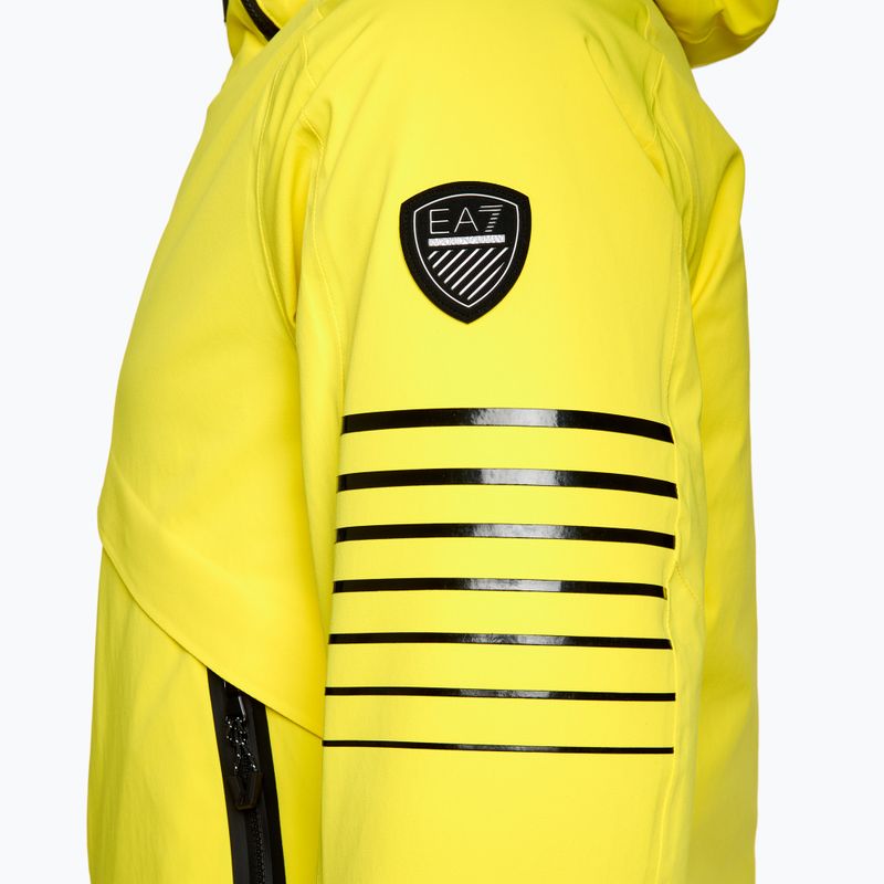 Мъжко скиорско яке EA7 Emporio Armani Ski Kitzbuhel Protectum Logo blezing yellow 6