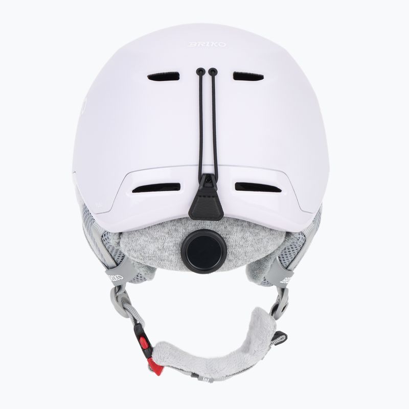 Скиорска каска Briko Yuki matt shiny mischka pink/white 4