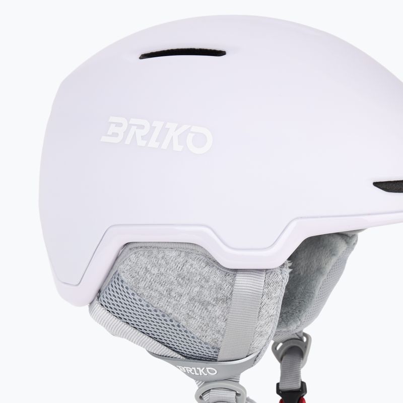 Скиорска каска Briko Yuki matt shiny mischka pink/white 7