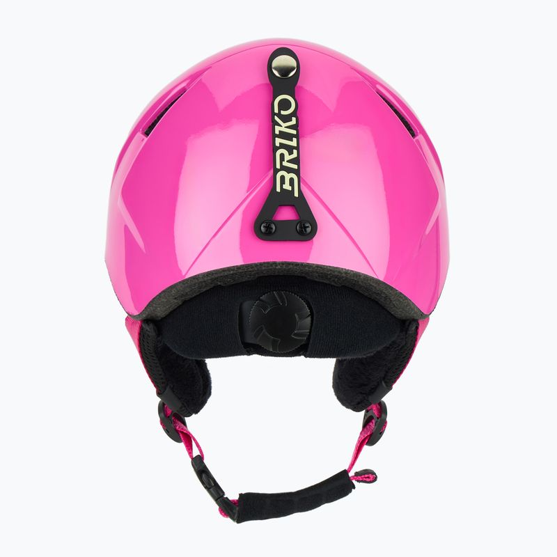 Детска скиорска каска Briko Makalu Jr shiny pink/white 4