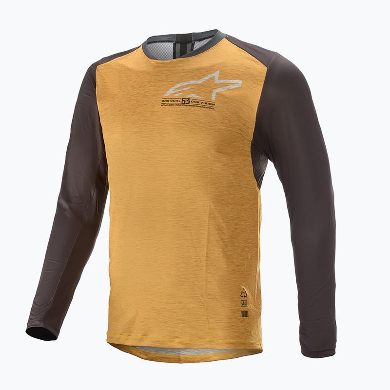 Alpinestars мъжка колоездачна фланелка Alps 6.0 V2 LS Jersey yellow 1763821/4010