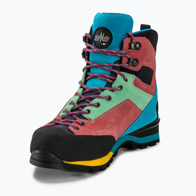 Дамски обувки за трекинг Lomer Badia High Mtx turquoise/begon 7