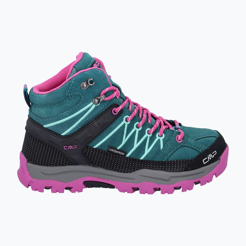 CMP Rigel Mid lake / pink fluo junior trekking boots 9