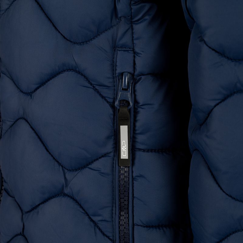 Детско пухено яке CMP G Coat Fix Hood тъмно синьо 32Z1145/M928 5
