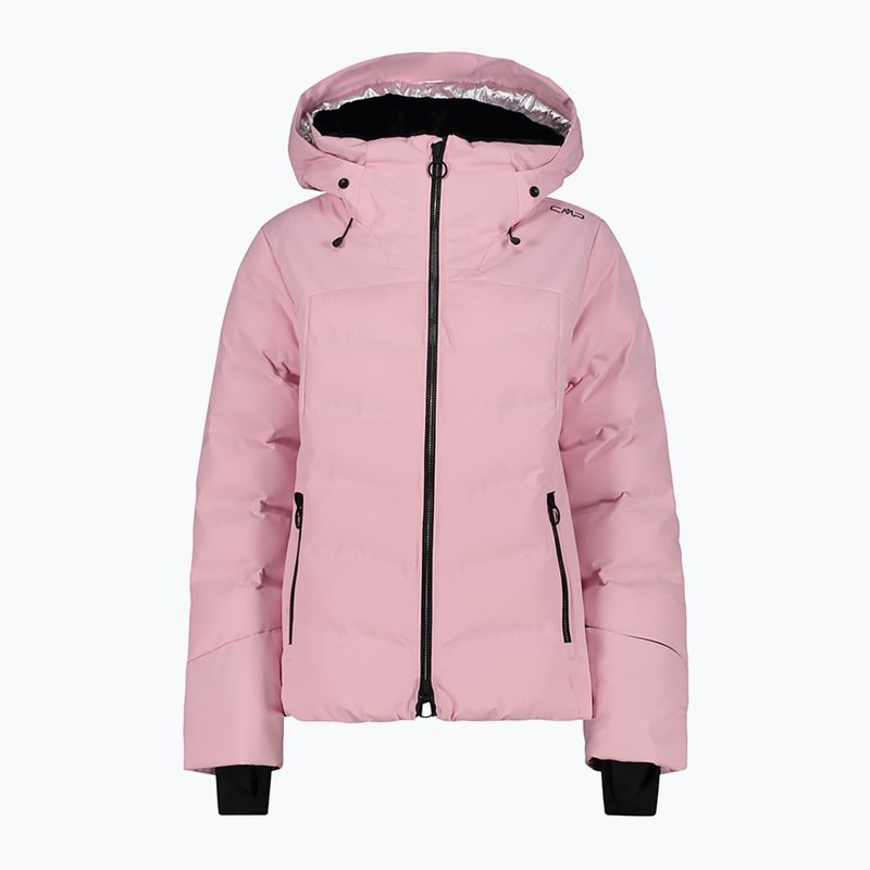 Дамско пухено яке CMP Fix Hood pink 32W0266 10