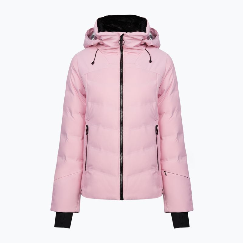 Дамско пухено яке CMP Fix Hood pink 32W0266