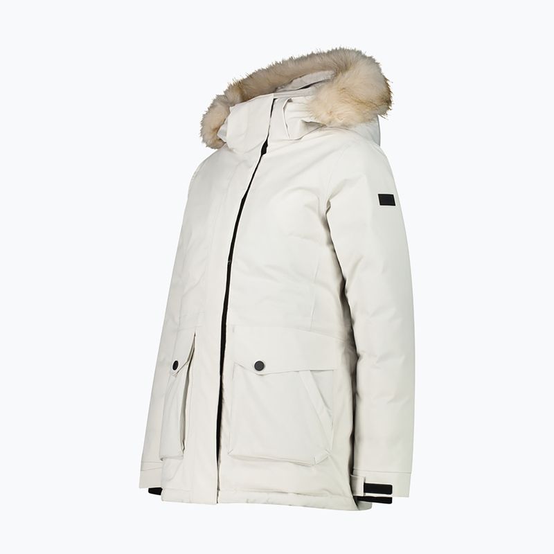 CMP Parka с цип и качулка за дъжд за жени White 32K3206F 2