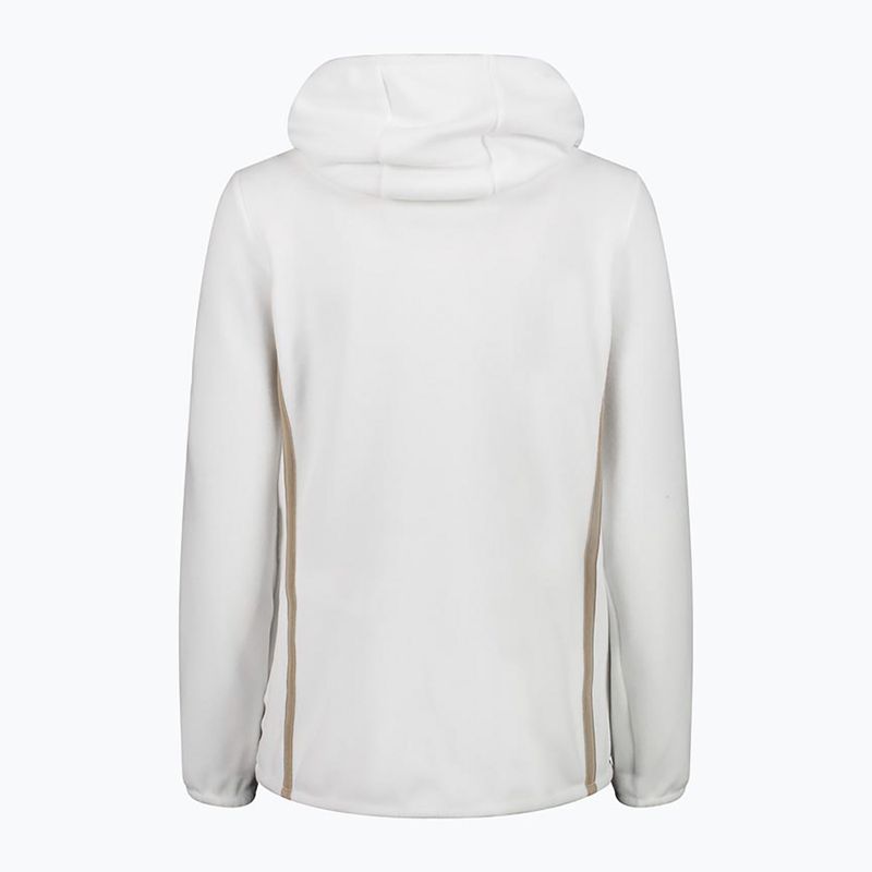 Дамски суитшърт CMP Fix Hood Fleece White 32H0386/A001 2