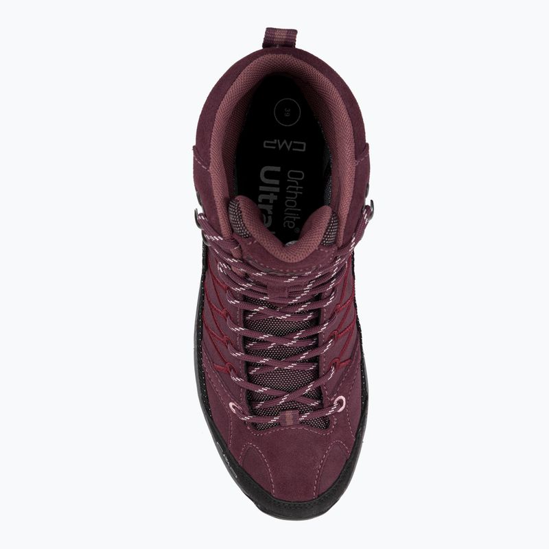 Дамски обувки за трекинг CMP Rigel Mid Wp prugna 6