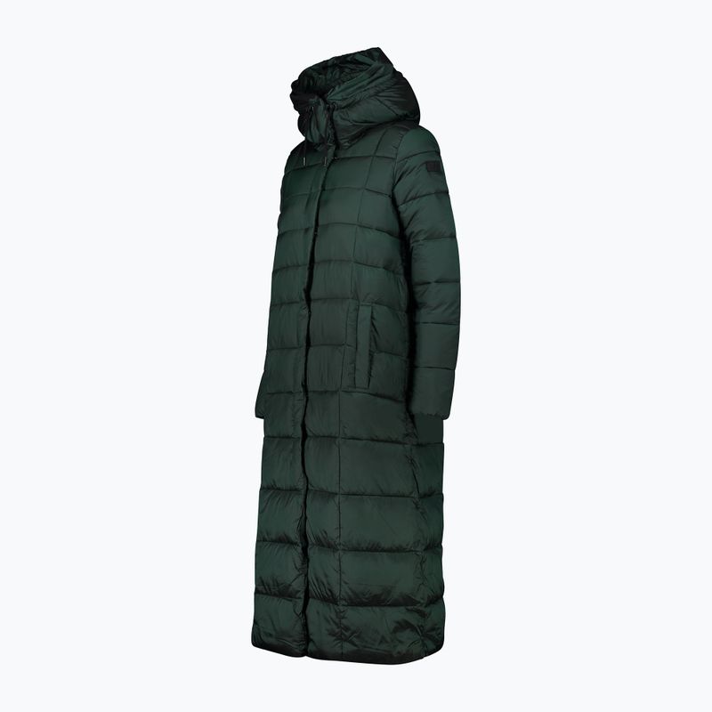 Дамско яке CMP Coat Fix Hood Down Jacket Green 32K3136 9