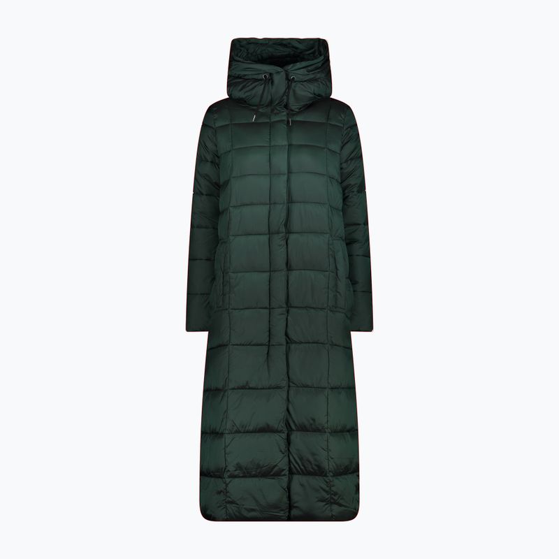 Дамско яке CMP Coat Fix Hood Down Jacket Green 32K3136 10