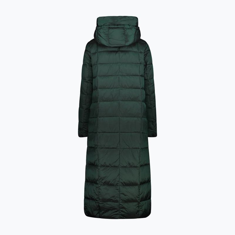 Дамско яке CMP Coat Fix Hood Down Jacket Green 32K3136 6