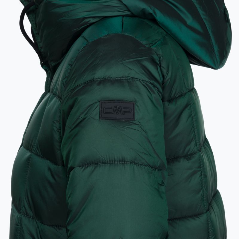 Дамско яке CMP Coat Fix Hood Down Jacket Green 32K3136 5