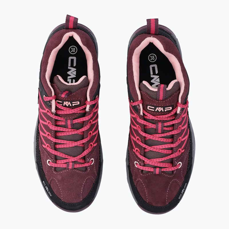 Младежки обувки за трекинг CMP Rigel Low Wp prugna/peach 5