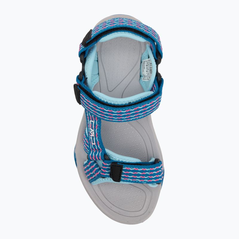 Детски сандали CMP Hamal deep lake/pink fluo 5