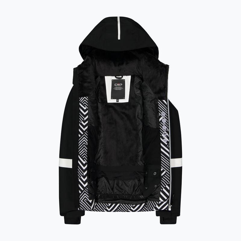 Дамско ски яке CMP nero/bianco 9