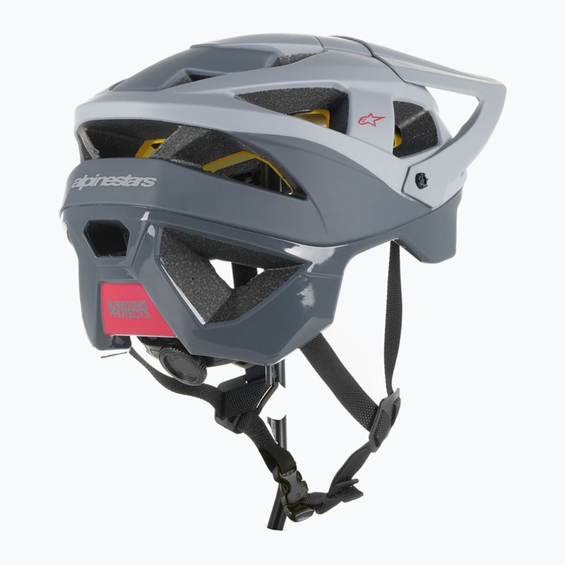 Велосипедна каска Alpinestars Vector Tech Zeal светло сиво/тъмно сиво/m&g 2