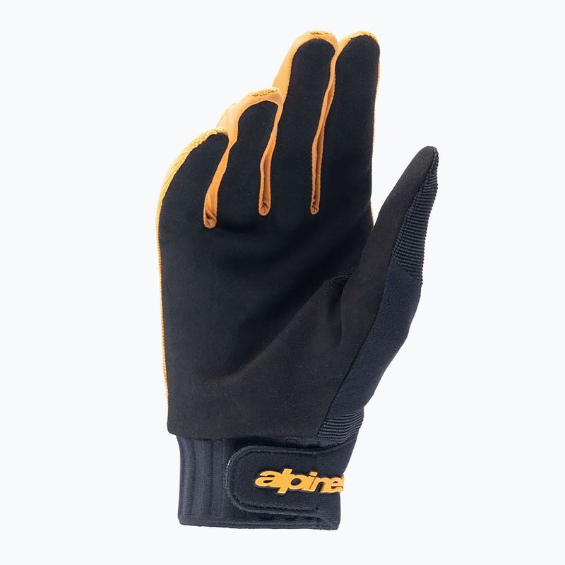 Мъжки колоездачни ръкавици Alpinestars A-Dura dark gold 2