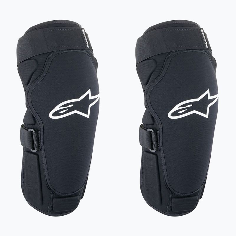 Alpinestars A-Impact Plasma Pro Протектори за коляно черно/бяло