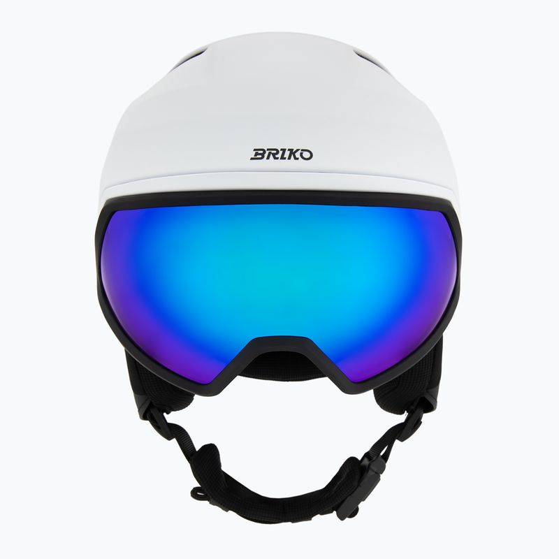 Скиорска каска Briko Stormrider matt white/black 2