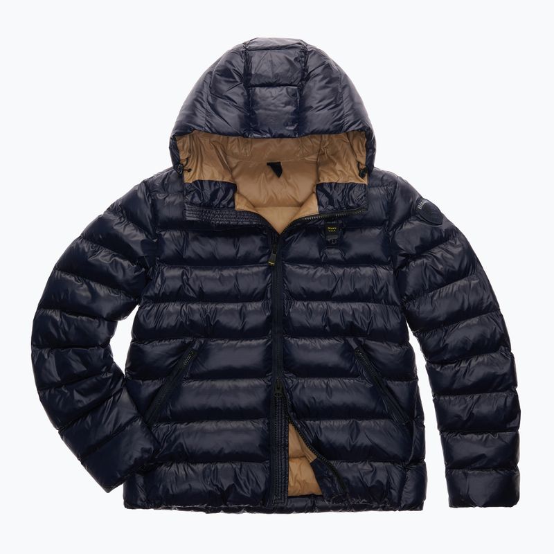 Мъжко яке Blauer USA Adams blue inside tobacco
