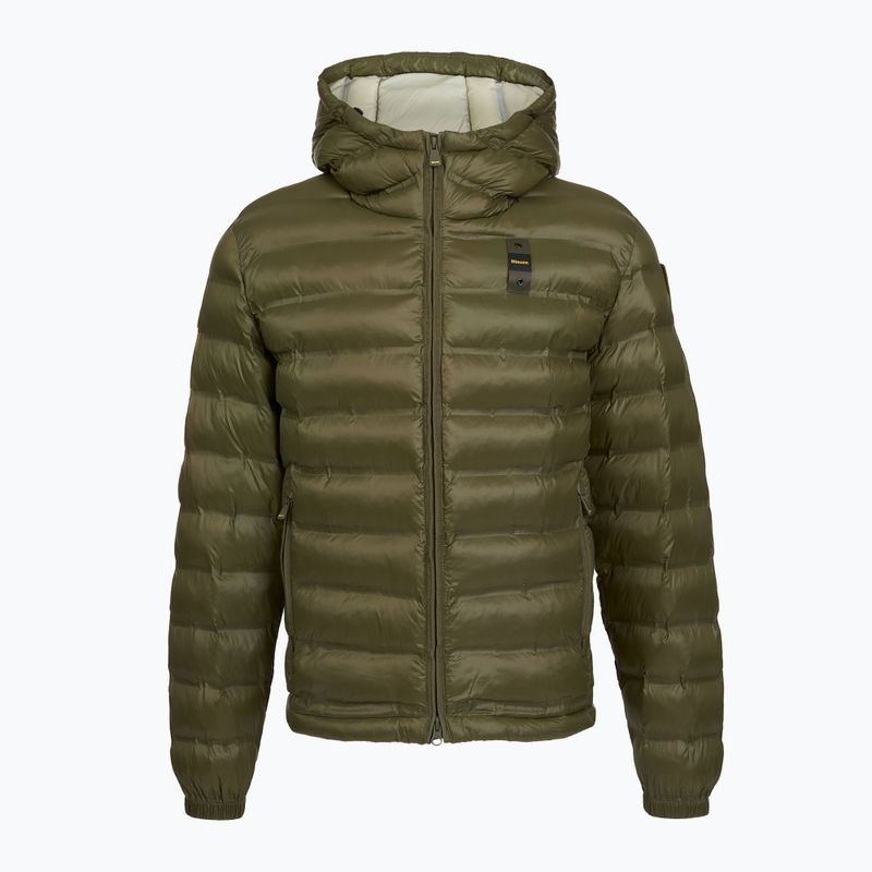 Мъжко яке Blauer USA Charles dark olive inside mist grey